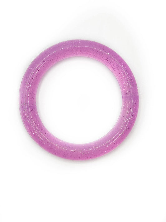 Ursula Glitter Silicone Ring 65mm