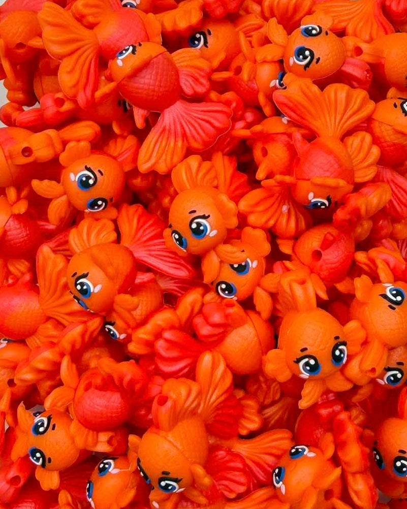 Here Fishy Fishy Focal Bead