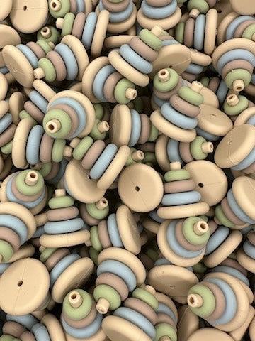 Smiley Face Focal Bead – CTS Wholesale Silicone