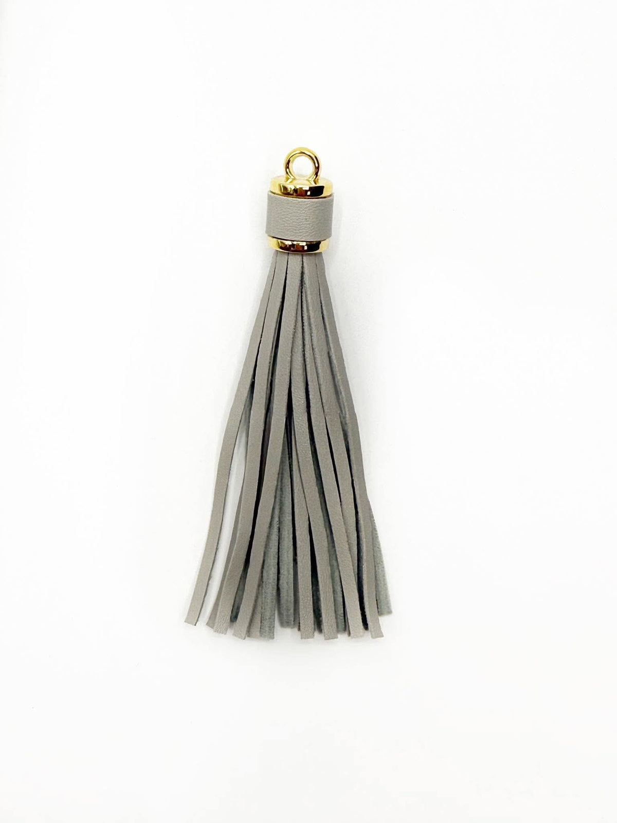 Gold Hardware Leather Tassels