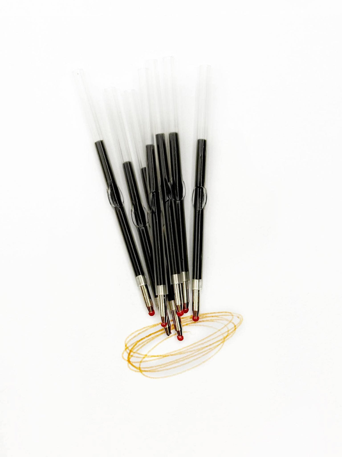Recharge d'encre noire, rouge et bleue