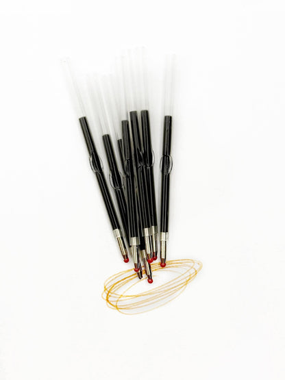 Recharge d'encre noire, rouge et bleue