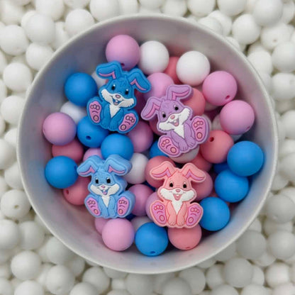 Perle focale de lapin d’oreille souple