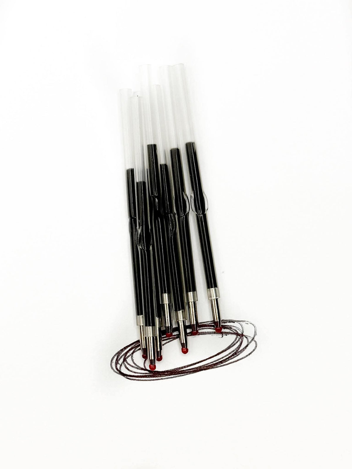 Recharge d'encre noire, rouge et bleue
