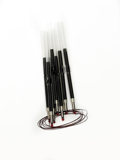 Recharge d'encre noire, rouge et bleue