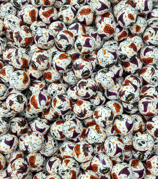 Spook Squad Printed 15mm Bead