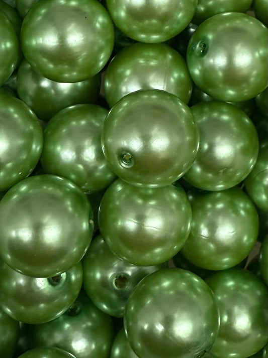 Light Green High Gloss 20mm Acrylic Bead