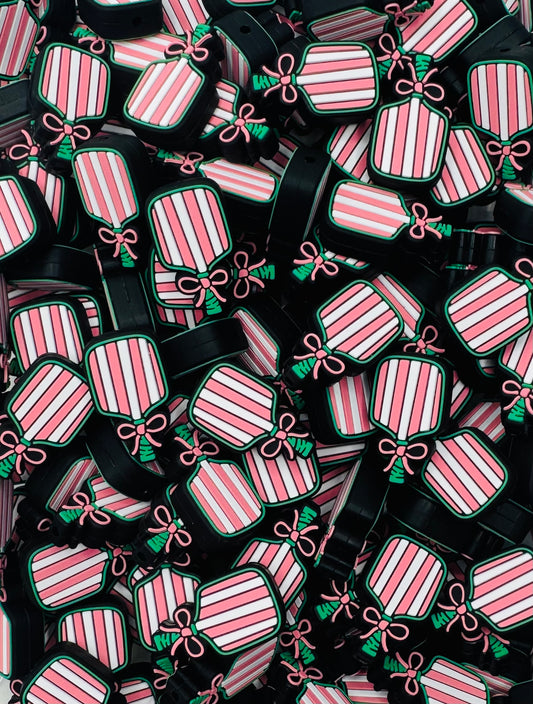 Pickleball Princess Paddle Focal Bead