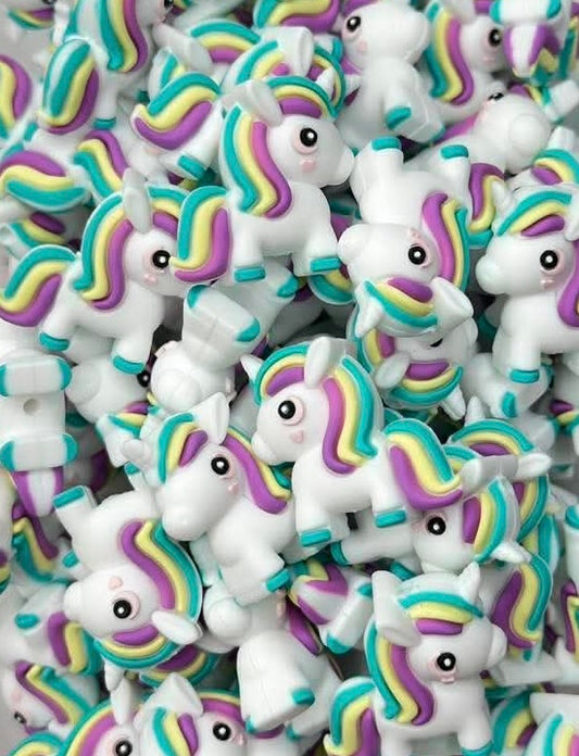 My Little Unicorn Focal Bead