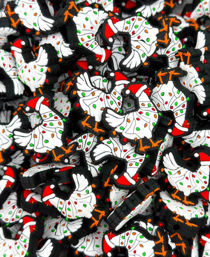 Cluck The Halls Focal Bead