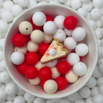 CTS Creation: Strawberry Cheesecake Focal Bead