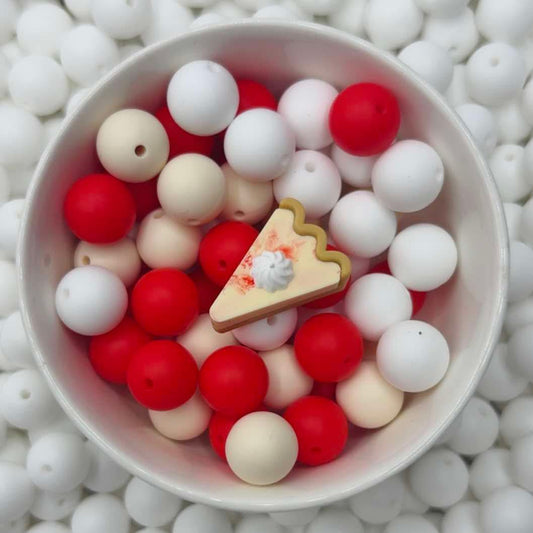CTS Creation: Strawberry Cheesecake Focal Bead