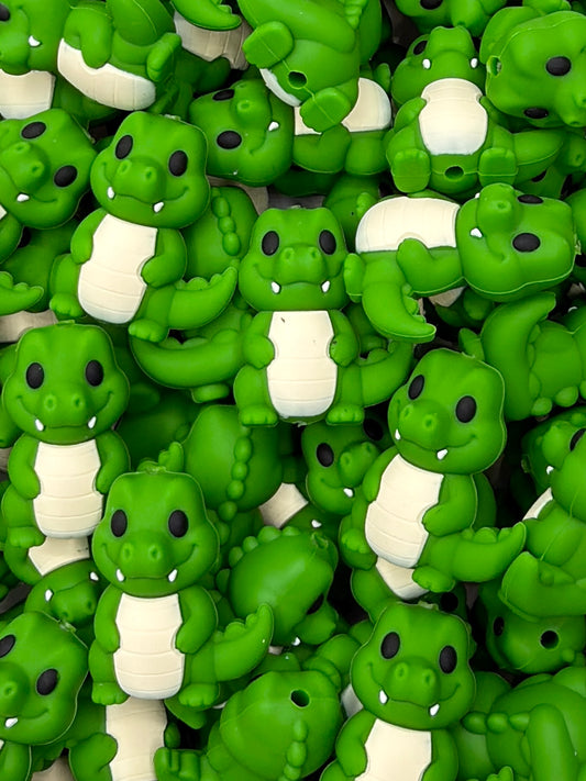 3D Gator Focal Bead