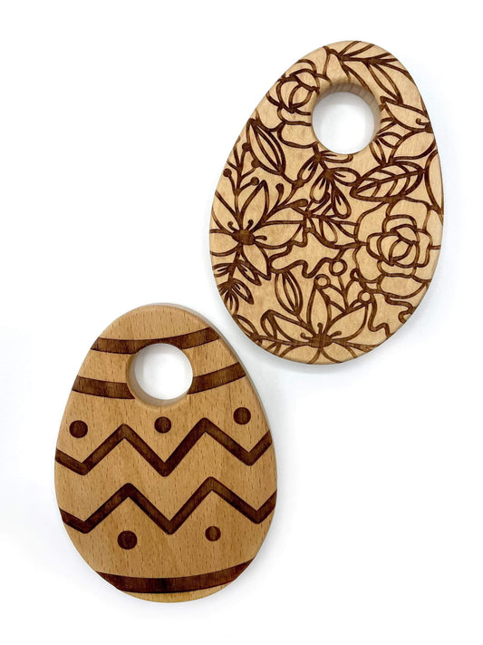 CTS Creation: Wooden Easter Egg Teether