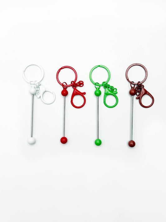 Barres de porte-clés de couleur unie