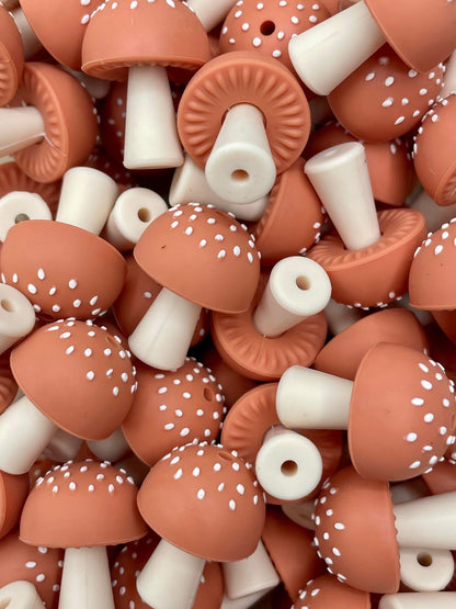 CTS Collab: Woodland Mushroom Boss Babe Focal Bead