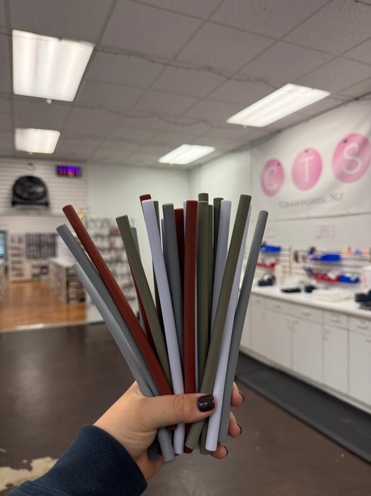 LAST CHANCE: Silicone Straws (Pack of 5)