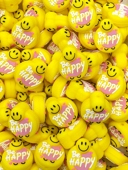 Be Happy Focal Bead