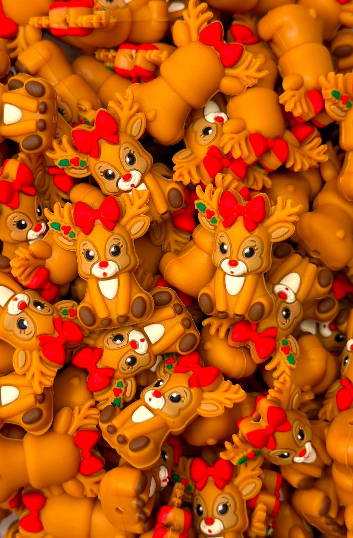Rudolph's Crush Focal Bead