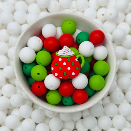 Hot Cocoa Focal Bead