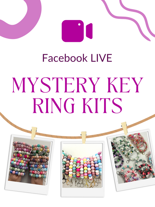 Facebook Live: MYSTERY PREMADE Key Ring Kit