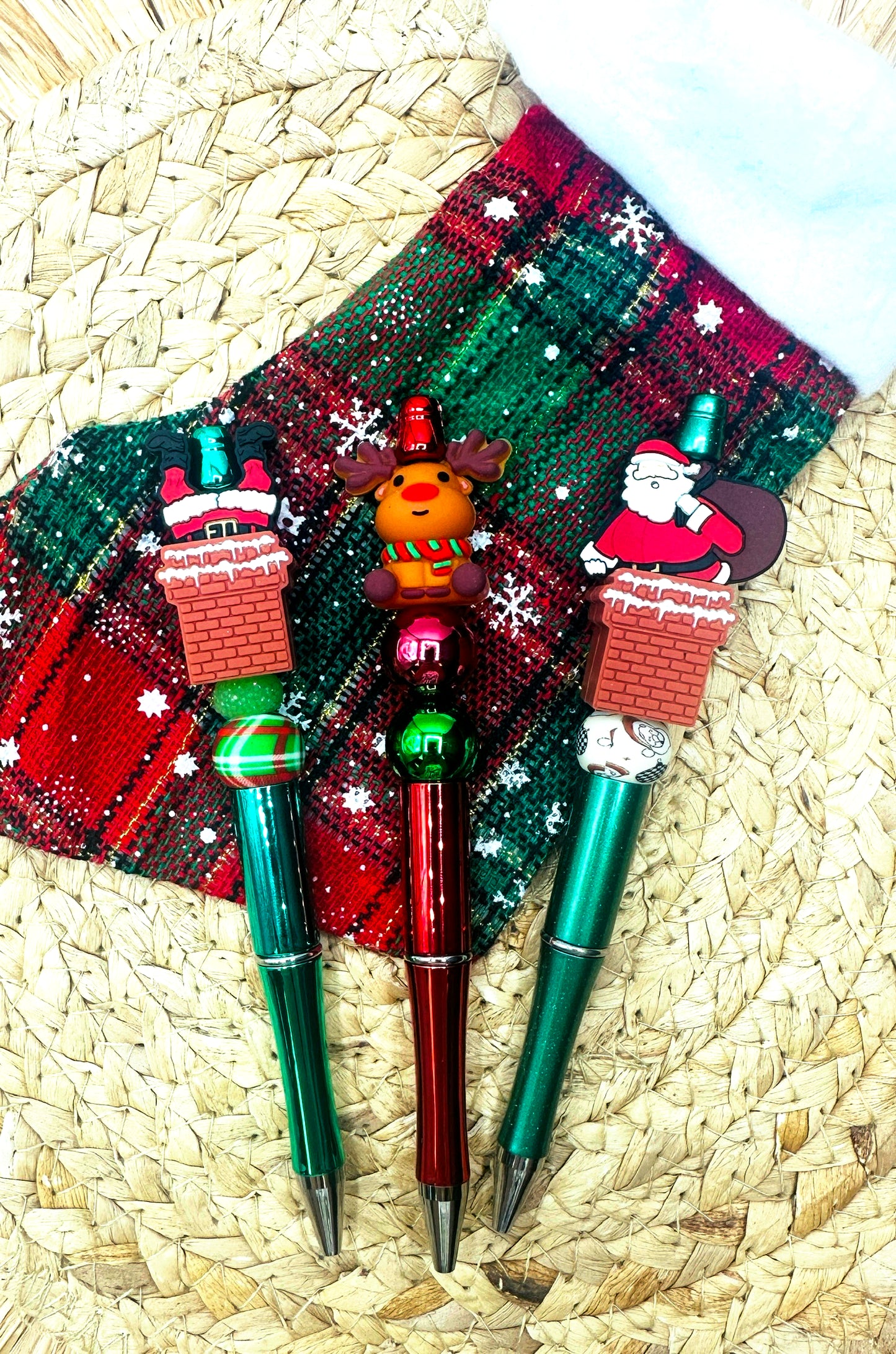 Christmas Beadable Pen Kit