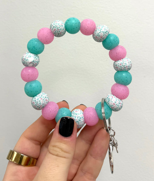 Cotton Candy Cat Wristlet Kit