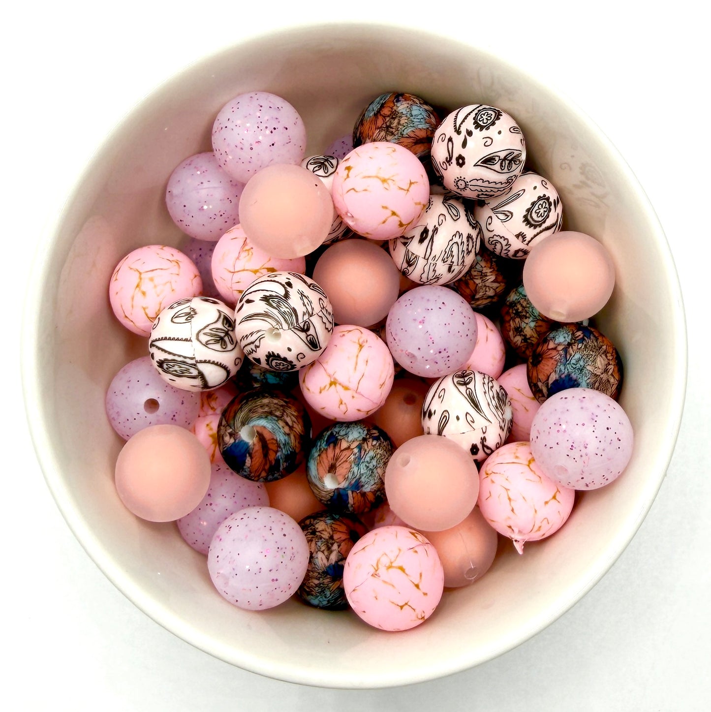 Prairie Pink 15mm Mini Mix