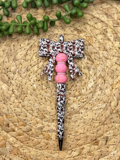 CTS Creation: Brown Cow Big Bow Energy Focal Bead