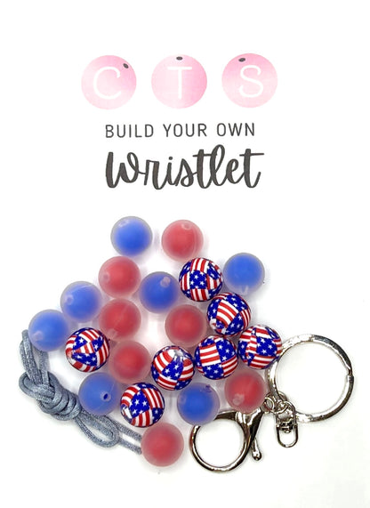 Stars & Stripes Wristlet Kit