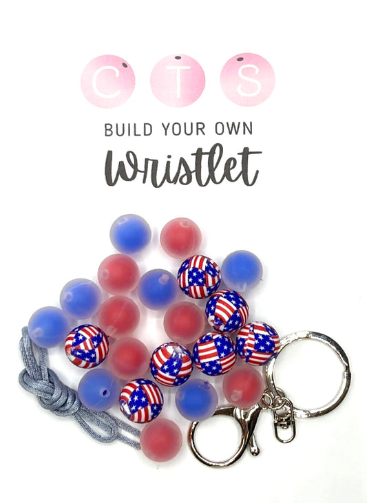 Stars & Stripes Wristlet Kit