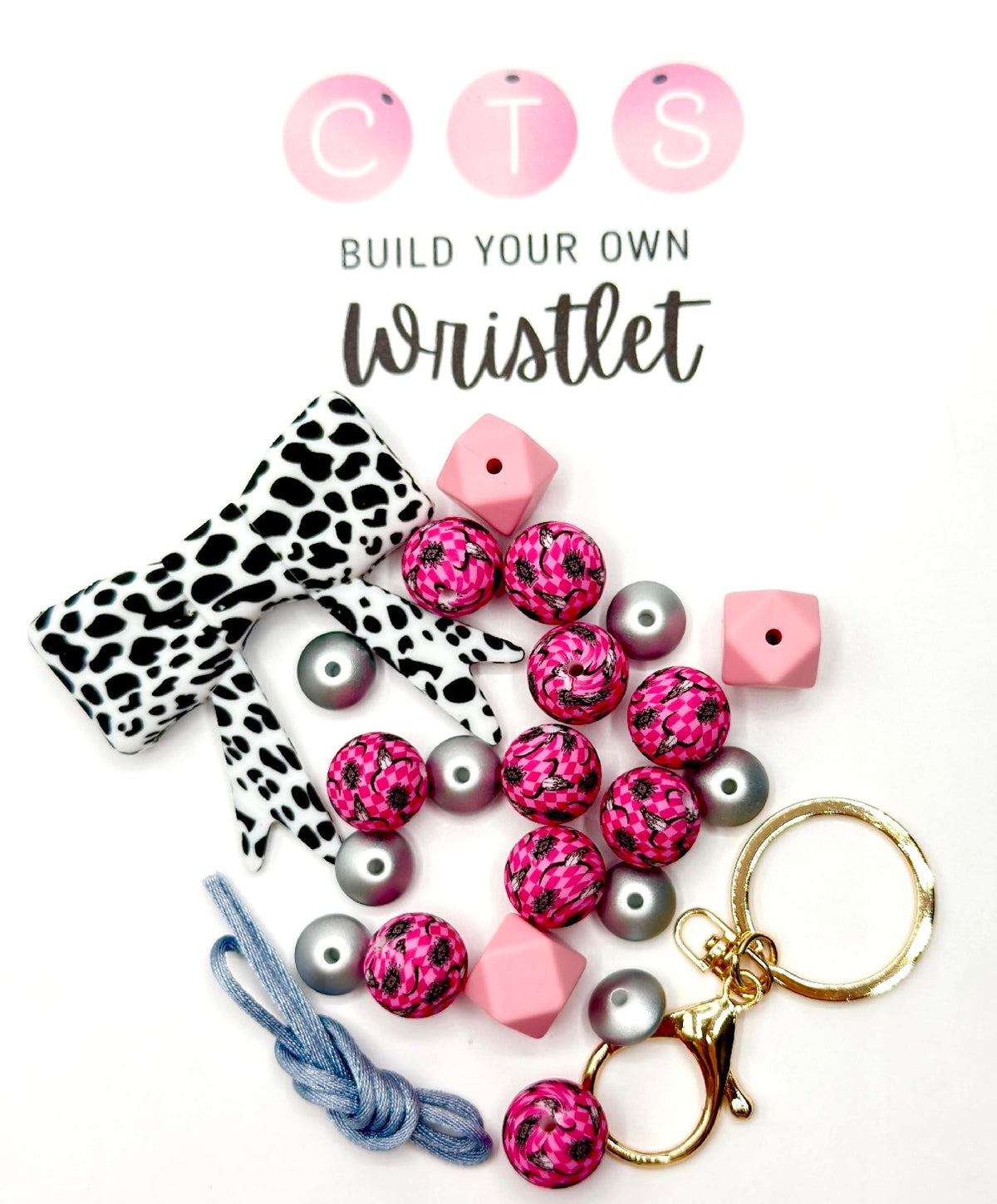 Rodeo Rose Big Bow Energy Wristlet Kit