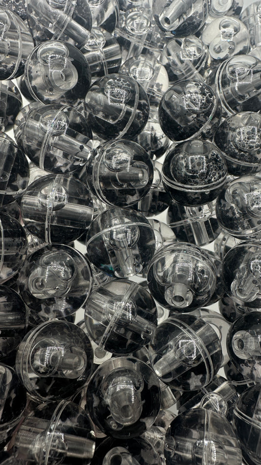 Black 16mm Acrylic Water Beads