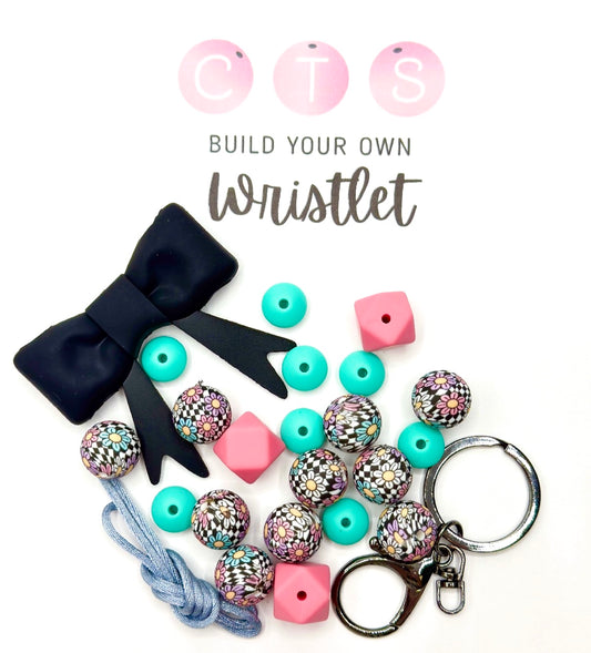 Checker Out My Bow Big Bow Energy Wristlet Kit