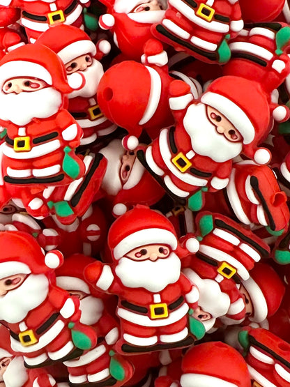 *3D Santa Focal Bead