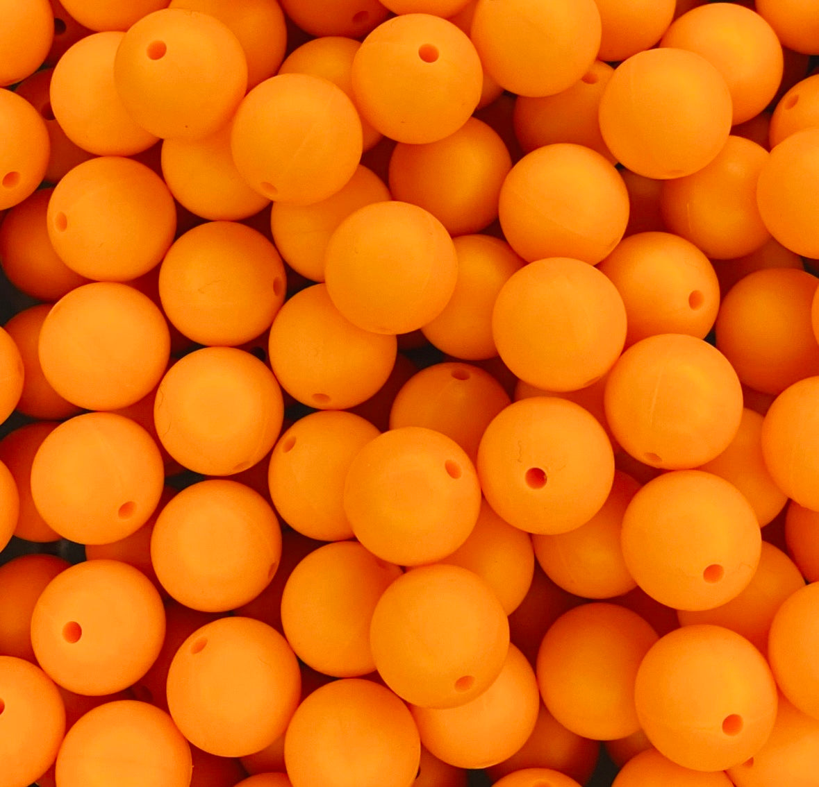 Orange 15mm Round