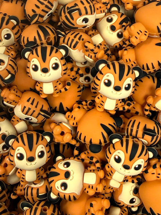 Stuffed Tiger Focal Bead