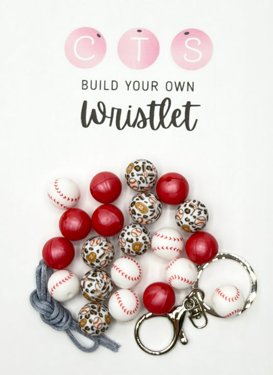 Baseball Mom Wristlet Kit