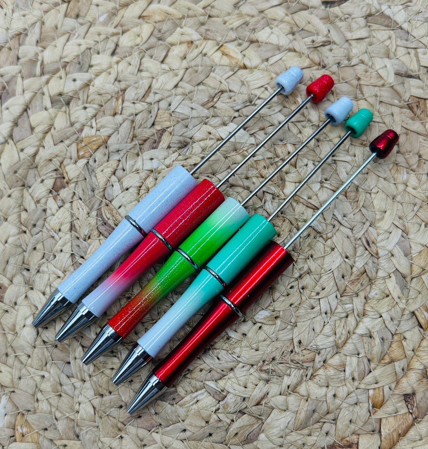 Christmas 5 for $3 **PEN DEAL** Beadable Pens