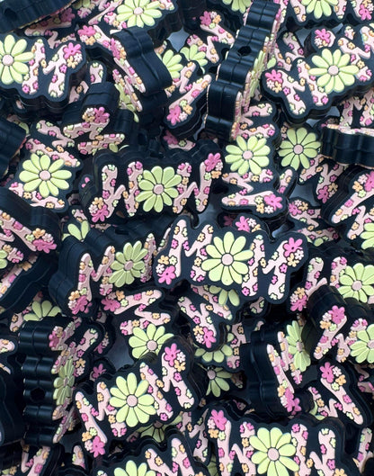 Perle focale de maman florale