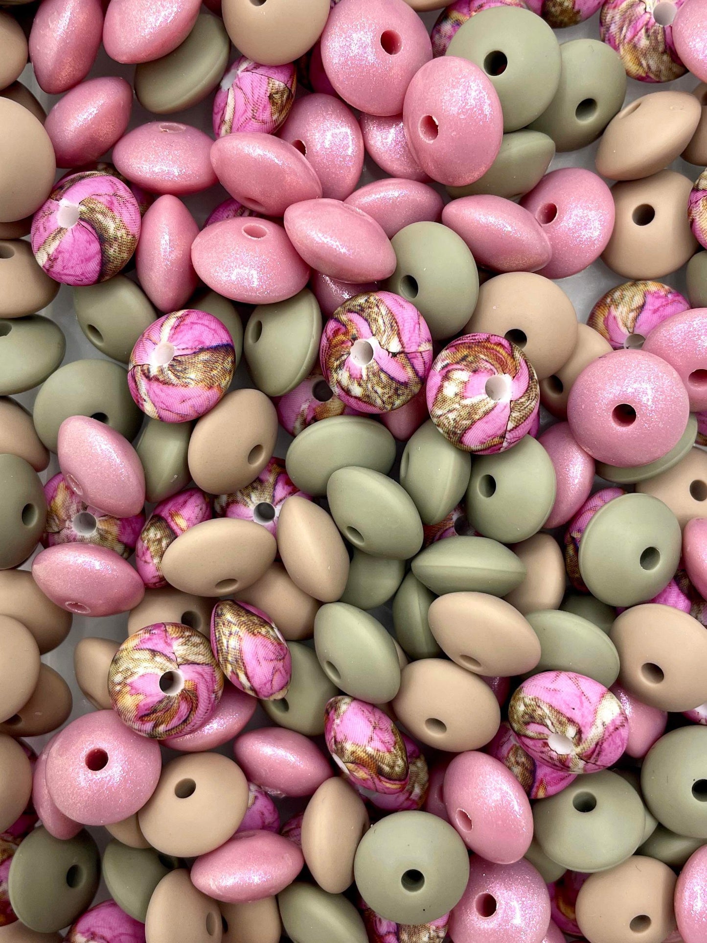 Pink Classic Camo Lentil Mix