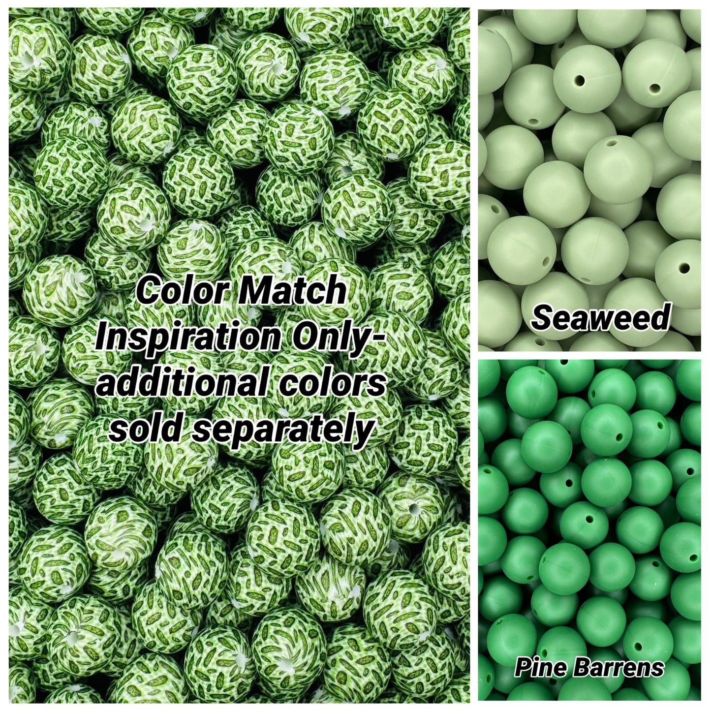 CTS Creation: Dill With It Printed 15mm Bead