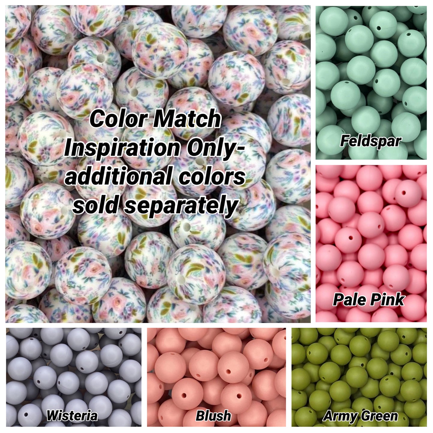 CTS Creation: OG Floral 15mm-MINI BULK 50 Count