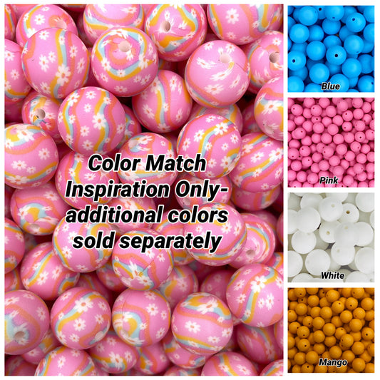 Flower Power 15mm Bead