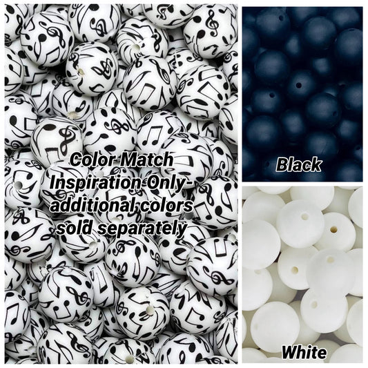 Sing Printed 15mm Bead