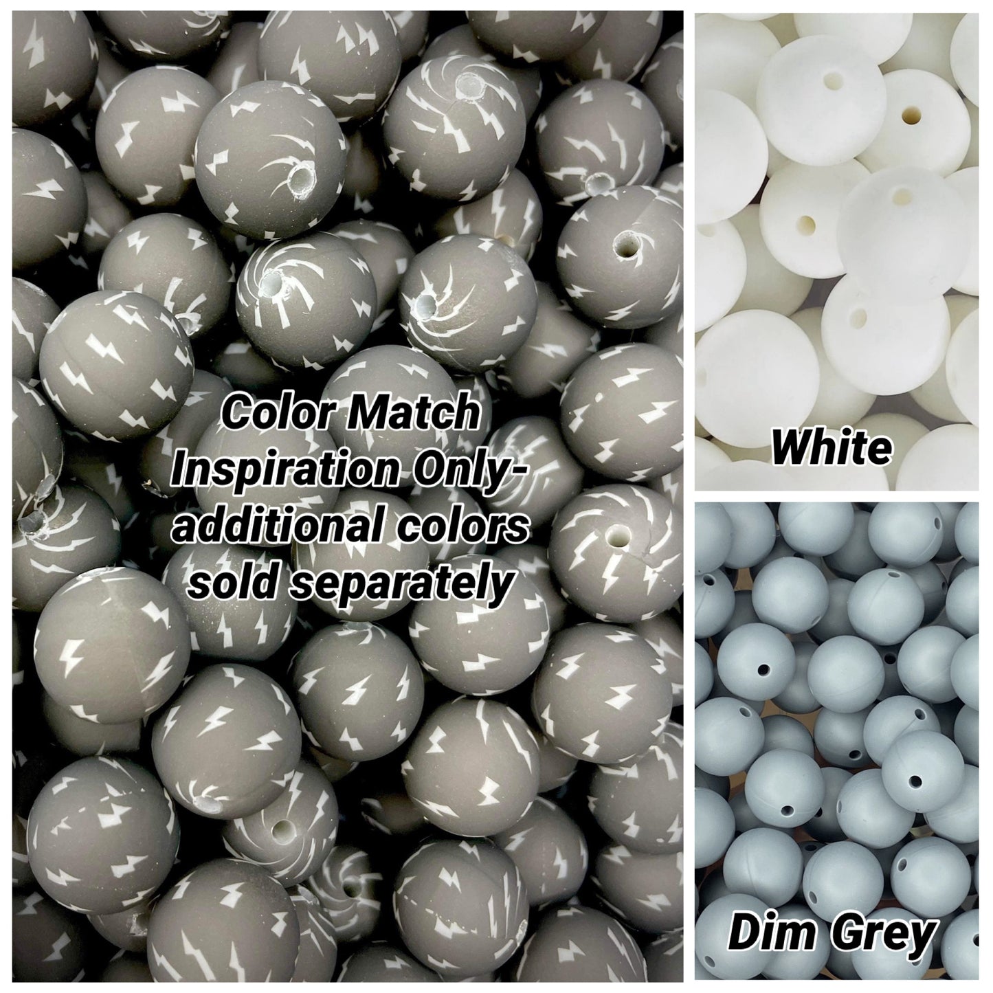 Perle de 15 mm imprimée par boulon