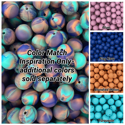 Beach Day Blend 15mm Bead