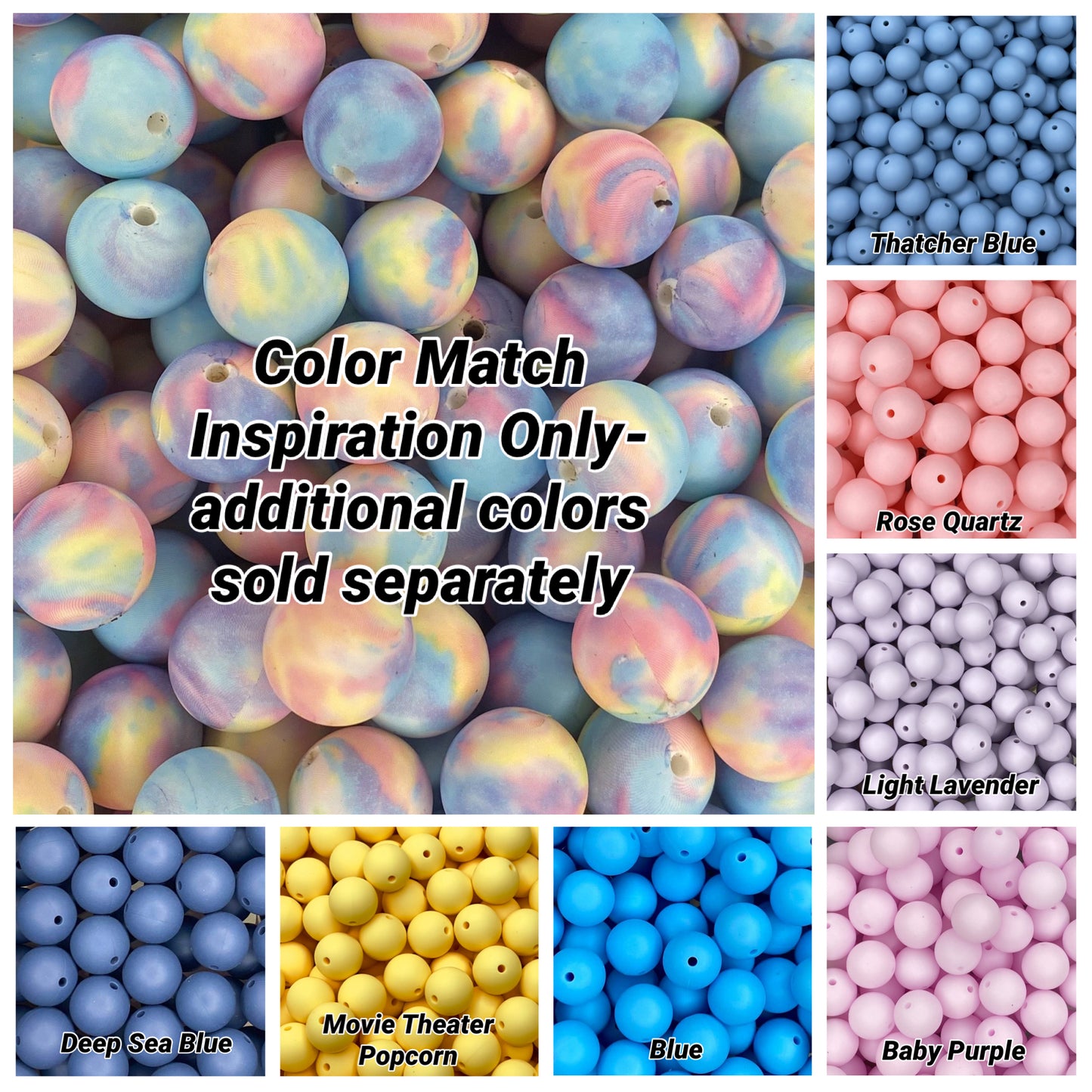 Northern Lights Blend 15mm Bead