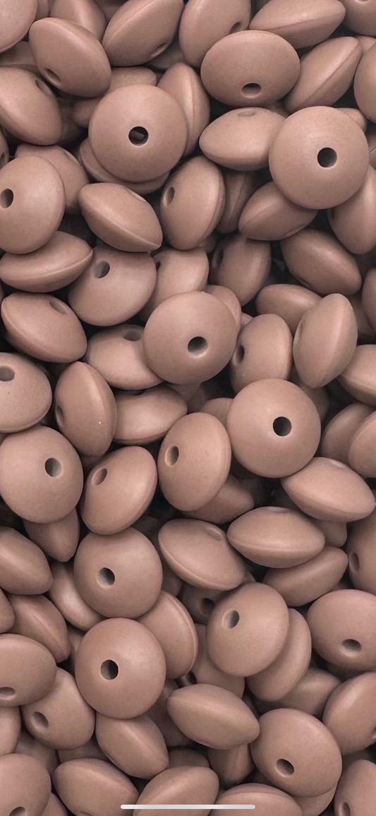 Brownie 12mm Lentil-BULK 100 Count