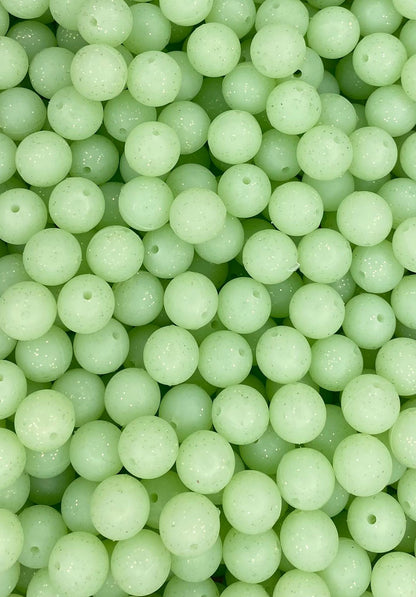 Maleficent Glitter 12mm Beads